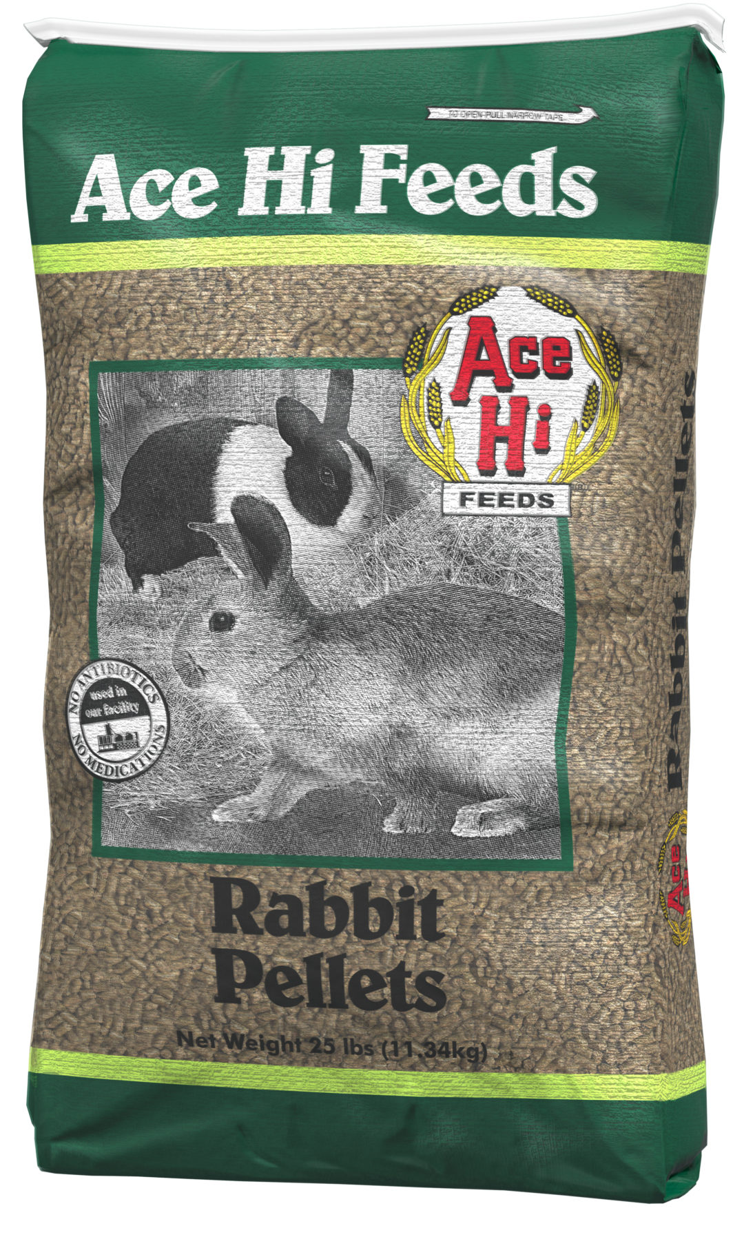 Ace Hi Rabbit Pellets ᐅ Rabbit Food from Star Milling Co
