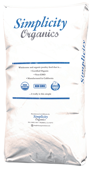 Simplicity Organics Poultry Feed - Star Milling Co.
