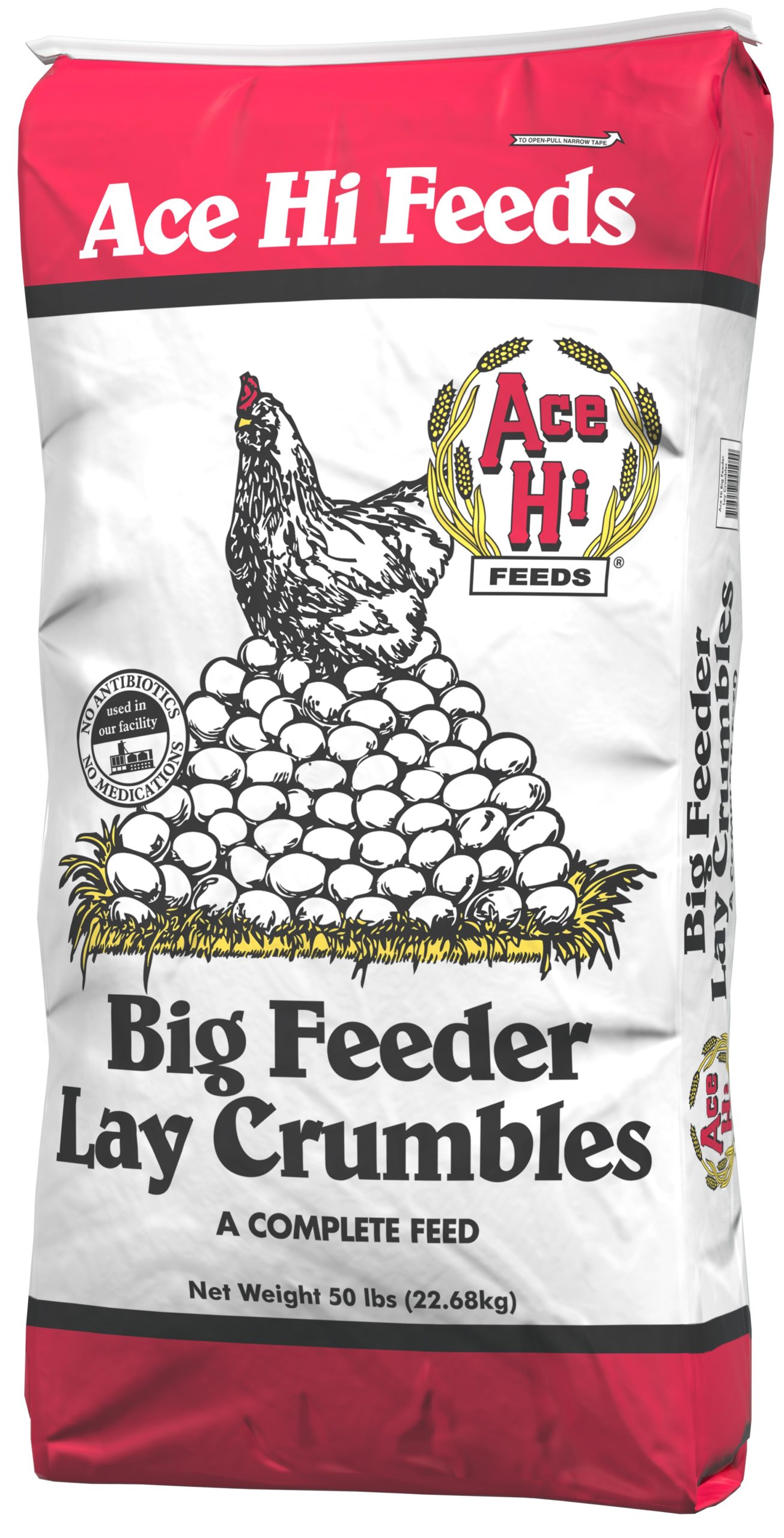 Ace Hi Big Feeder Lay Crumbles Ace Hi Big Feeder Lay Crumbles - chicken food - Star Milling Co