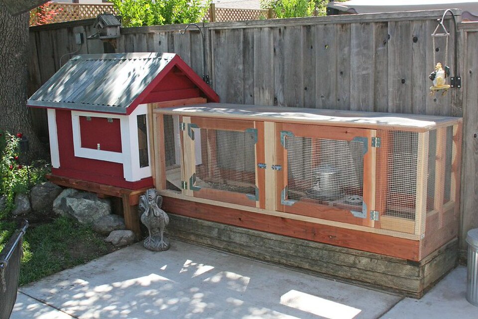Chicken Coop Chicken coop with a run